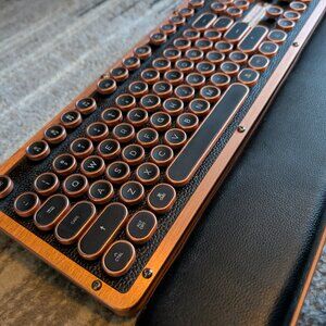 Azio Artisan Retro Classic Bluetooth Keyboard